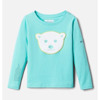 Columbia Sweater Meisjes, Primrose Hill Long Sleeve Graphic Blauw, 46IKYVNDL